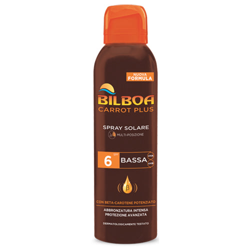 BILBOA CARROT SPRAY SOLARE SPF 6 150 ML - Tre Pi Profumerie