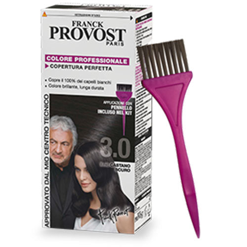 FRANCK PROVOST COLORAZIONE PERMANENTE CASTANO SCURO 3,0 - Tre Pi Profumerie