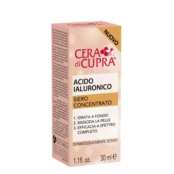 CERA DI CUPRA SIERO CONCENTRATO ACIDO IALURONICO 30 ML - Tre Pi Profumerie