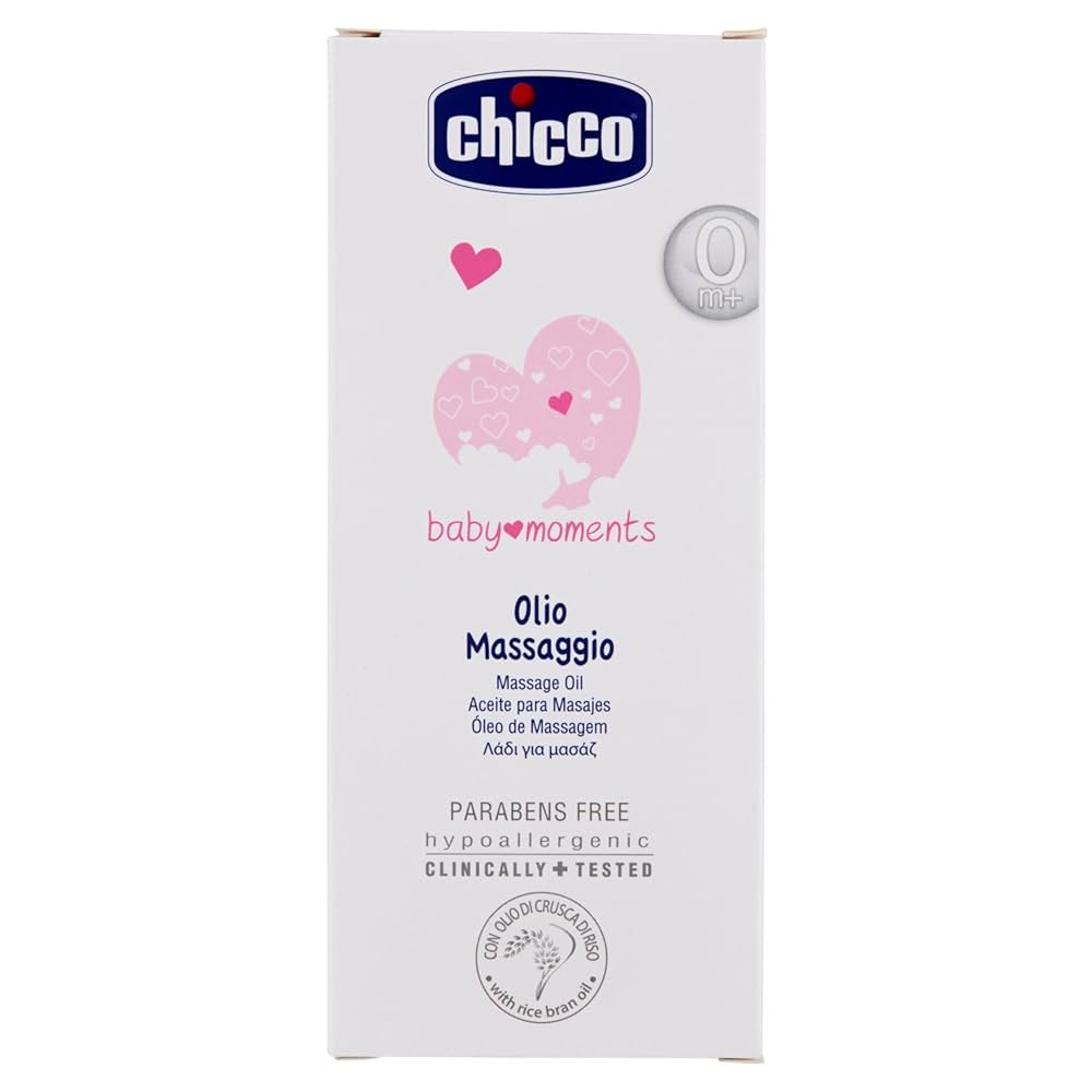 CHICCO BABY MOMENTS OLIO MASSAGGIO 200 ML