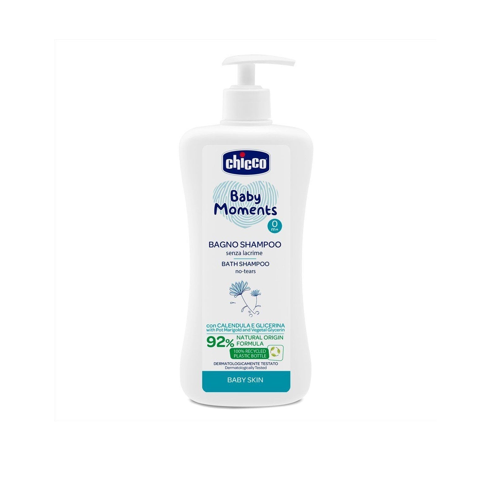 CHICCO BABY MOMENTS SHAMPOO 500 ML
