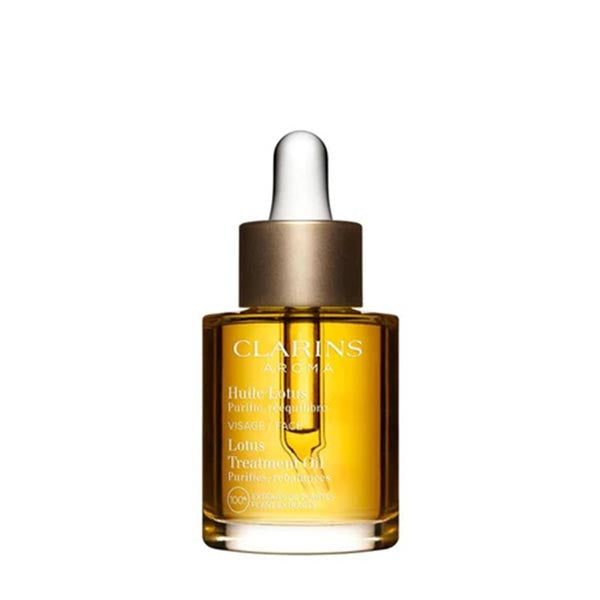 CLARINS HUILE LOTUS OLIO VISO MISTA O GRASSA 30 ML - Tre Pi Profumerie