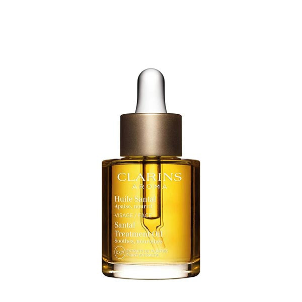 CLARINS HUILE SANTAL PELLE SECCA O ROSSORI 30 ML - Tre Pi Profumerie
