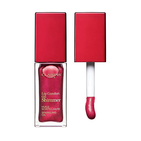 CLARINS LIP CONFORT OILSHIMMER BURGUNDY WINE 08 - Tre Pi Profumerie