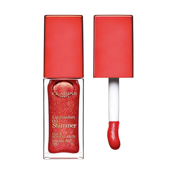 CLARINS LIP CONFORT OILSHIMMER RED HOT 07 - Tre Pi Profumerie
