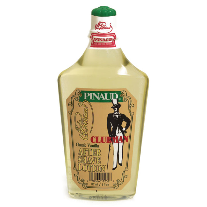 CLUBMAN PINAUD AFTER SHAVE LOTION VANILLA 177 ML - Tre Pi Profumerie