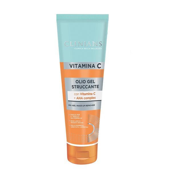 CLINIANS OLIO GEL STRUCCANTE VITAMINA C 125 ML - Tre Pi Profumerie
