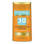 CLINIANS SOLARE LATTE PROTETTIVO ANTI-AGE SPF 30 200 ML - Tre Pi Profumerie