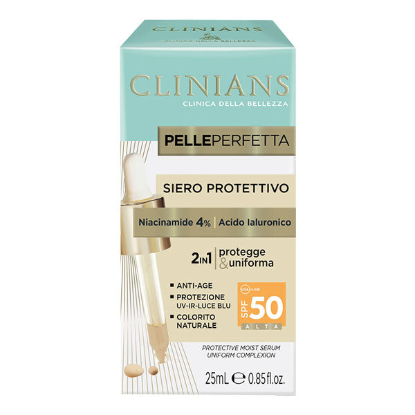 CLINIANS SUN PELLE PERFETTA SIERO SP50 25ML - Tre Pi Profumerie