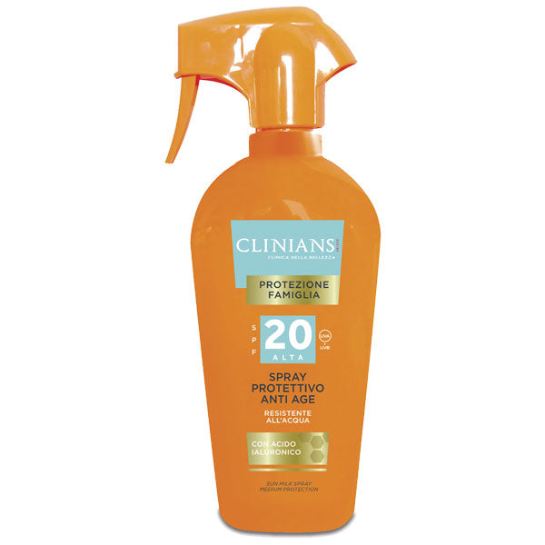 CLINIANS SUN SPRAY TRIGGER PROTEZIONE SPF20 250 ML - Tre Pi Profumerie