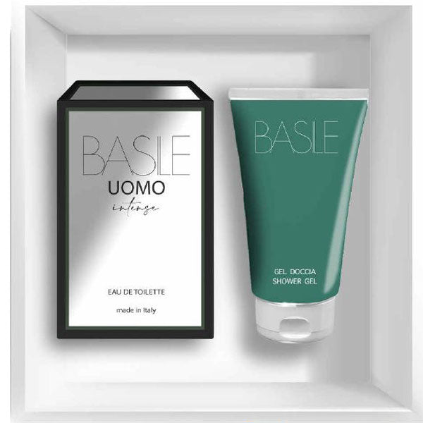 BASILE UOMO INTENSE COFANETTO EDT 100 ML + SHOWER GEL 150 ML - Tre Pi Profumerie