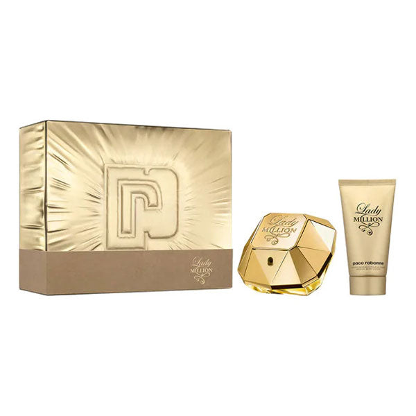 PACO RABANNE LADY MILLION COFANETTO EDP 50 + B.LOTION 75 2020 - Tre Pi Profumerie