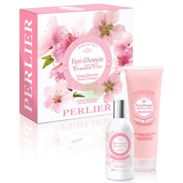 PERLIER COFANETTO FIORID' ARANCIO ELISIR 100 ML + DOCCIA 250 ML - Tre Pi Profumerie