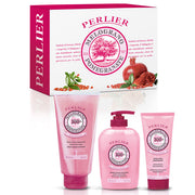 PERLIER COFANETTO MELOGRANO DOCCIA + SAPONE LIQ + CREMA MANI - Tre Pi Profumerie