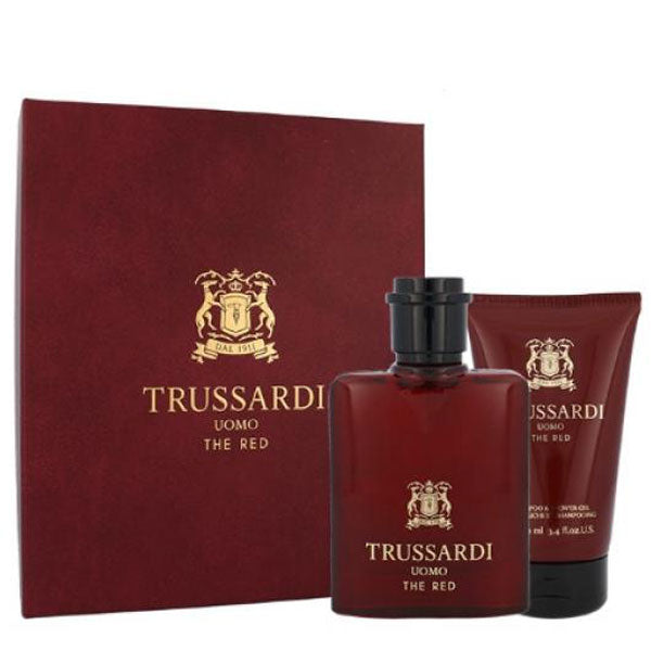 TRUSSARDI UOMO THE RED COFANETTO EDT 50 ML + SHOWER GEL 100 ML - Tre Pi Profumerie