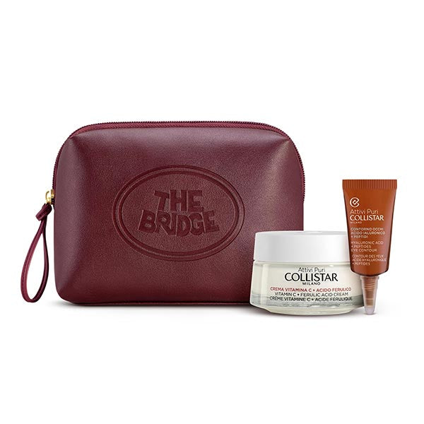 COLLISTAR COFANETTO ATTIVI PURI VITAMINA C + THE BRIDGE BEAUTY - Tre Pi Profumerie