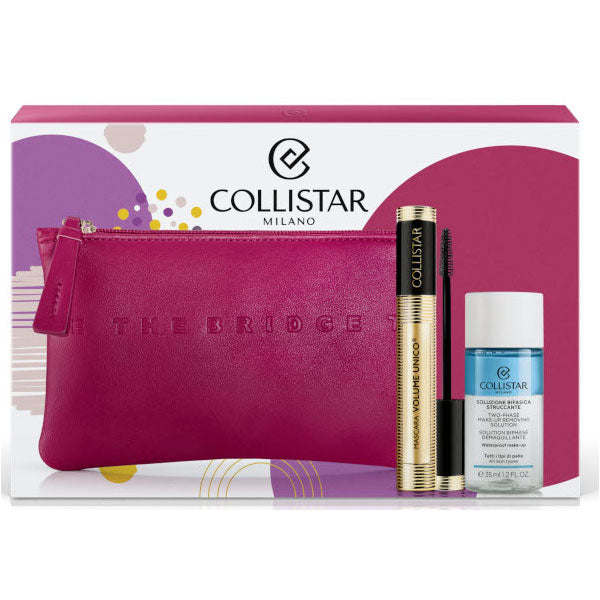 COLLISTAR COFANETTO MASCARA VOLUME UNICO + STRUCCANTE BIFASICO - Tre Pi Profumerie