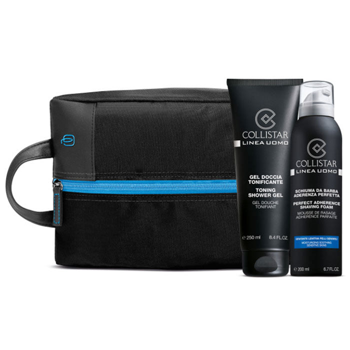 COLLISTAR COFANETTO PIQUADRO GEL DOCCIA + SCHIUMA DA BARBA 28474 - Tre Pi Profumerie