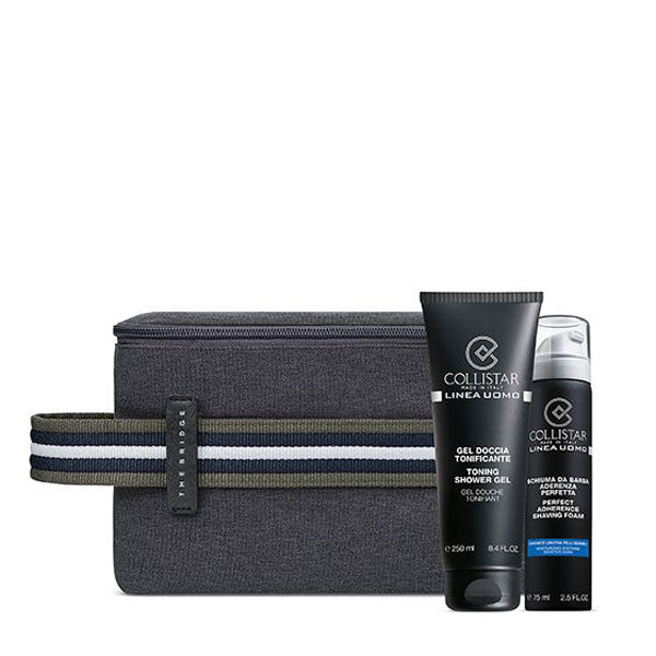 COLLISTAR COFANETTO THEBRIDGE SCHIUMA BARBA ADERENZ 75 + DOCCIA - Tre Pi Profumerie