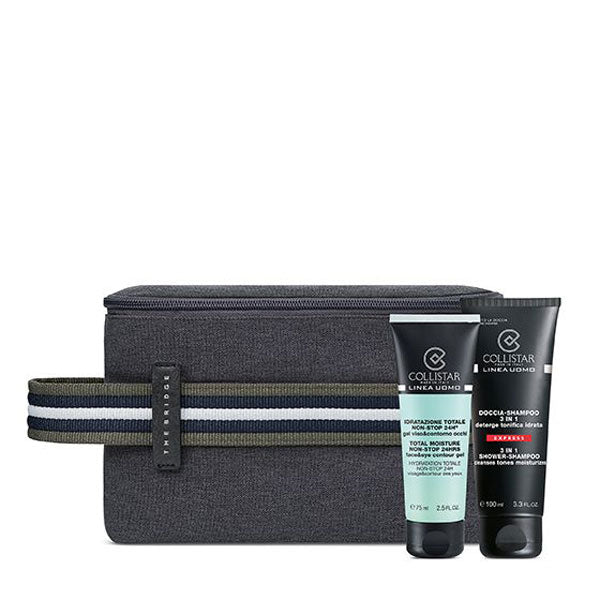 COLLISTAR COFANETTO THEBRIDGE IDRAT TOT NO STOP 75 + DOCCIA - Tre Pi Profumerie