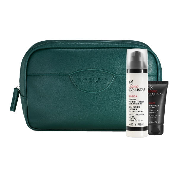 COLLISTAR COFANETTO UOMO IDRATANTE PROTETTIVO + DETERGENTE SCRUB - Tre Pi Profumerie