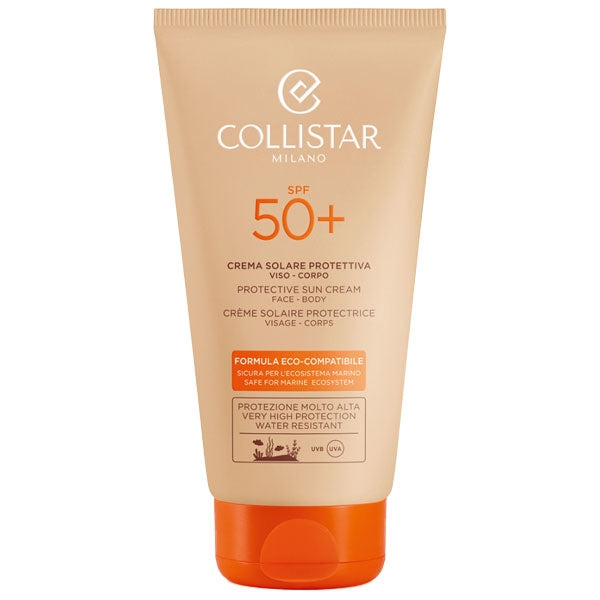 COLLISTAR CREMA VISO SOLARE PROTEZIONE VISO CORPO SPF 50+ 150 ML - Tre Pi Profumerie