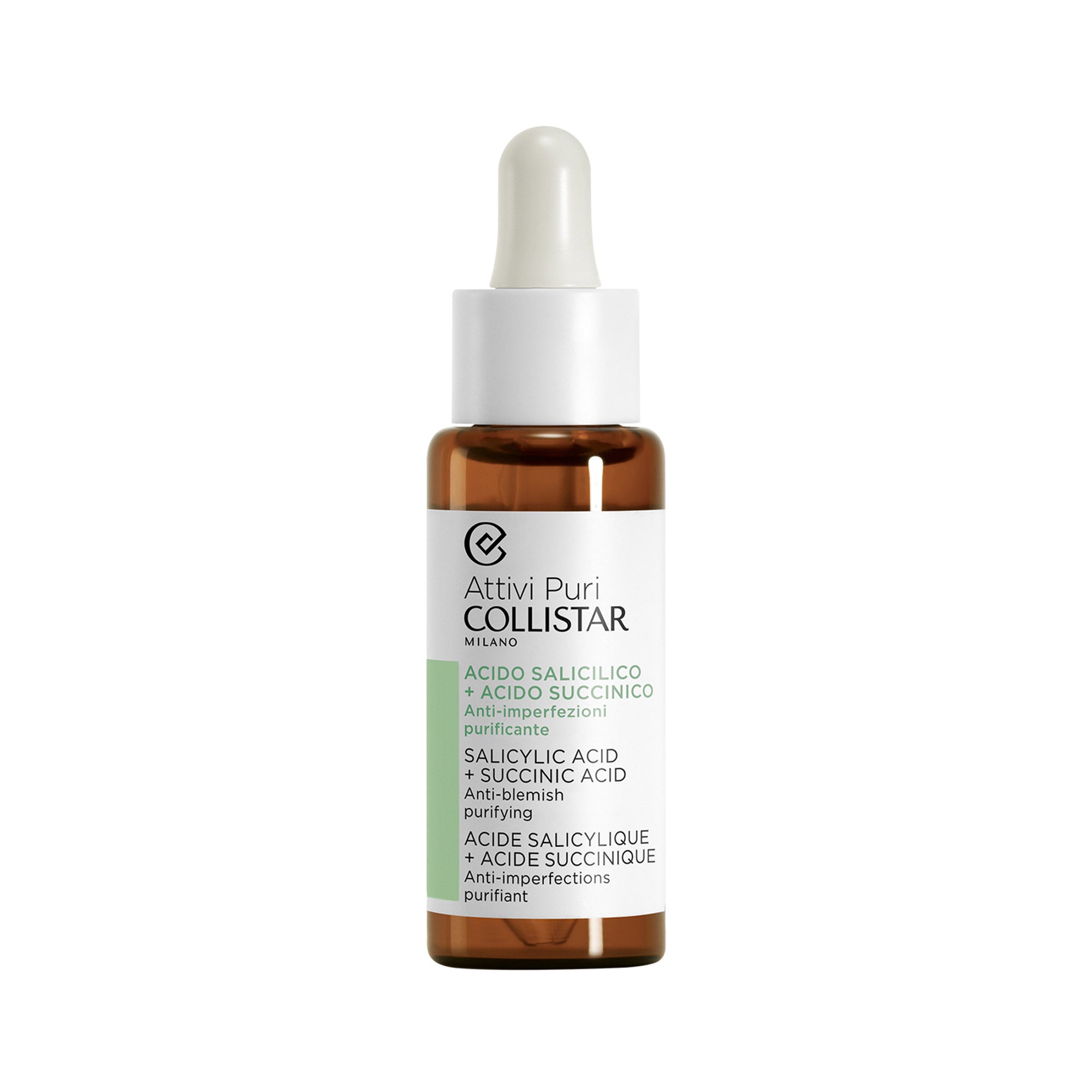COLLISTAR GOCCE ACIDO SALICILICO + ACIDO SUCCINICO 30 ML