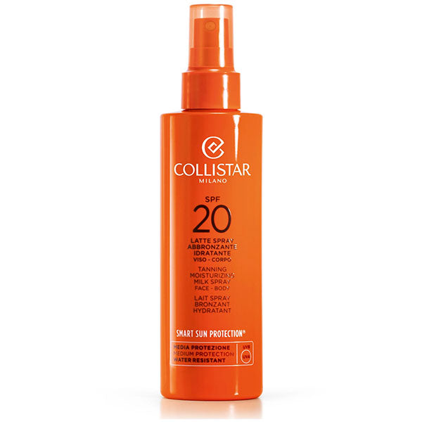 COLLISTAR LATTE SPRAY ABBRONZANTE IDRATANTE SPF 20 200 ML - Tre Pi Profumerie