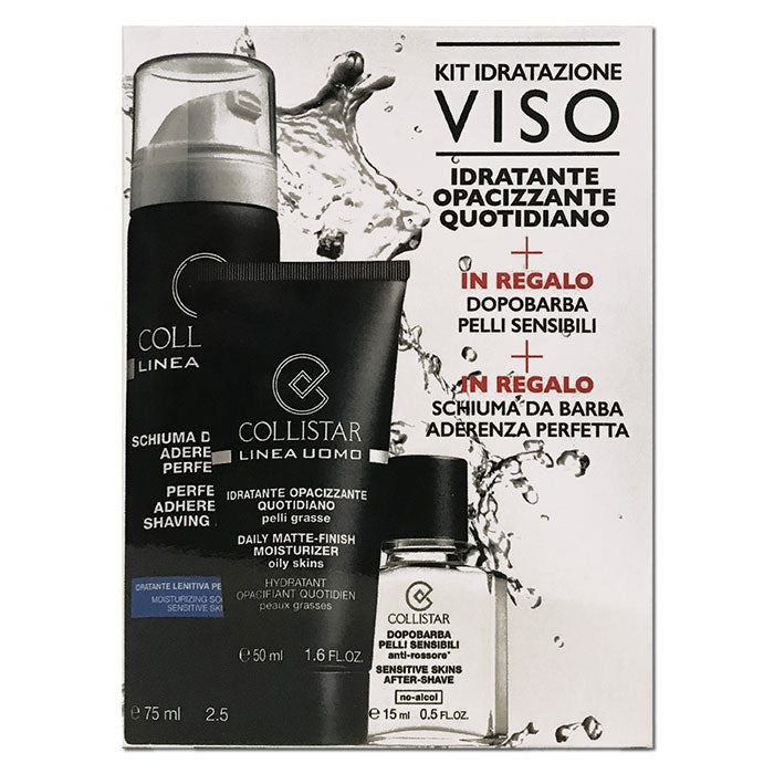 COLLISTAR LINEA UOMO ANTI AGE KIT FACE IDRATANTE OPACIZZANTE - Tre Pi Profumerie