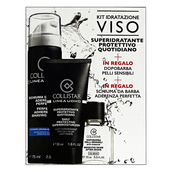 COLLISTAR LINEA UOMO ANTI AGE KIT FACE SUPERIDRATANTE PROTETTIVO - Tre Pi Profumerie