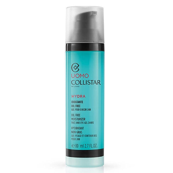 COLLISTAR UOMO HYDRA GEL VISO E OCCHI 24H 80 ML - Tre Pi Profumerie