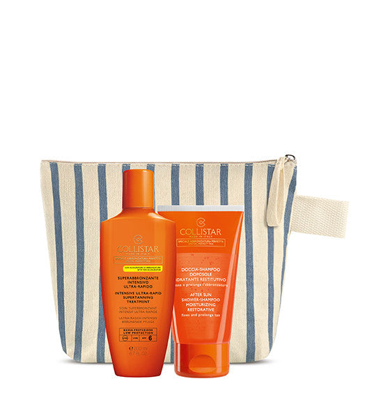 COLLISTAR SUPERABBRONZANTE INTEN U.RAPI SPF6 200ML+ DOCCIA SHAMP - Tre Pi Profumerie