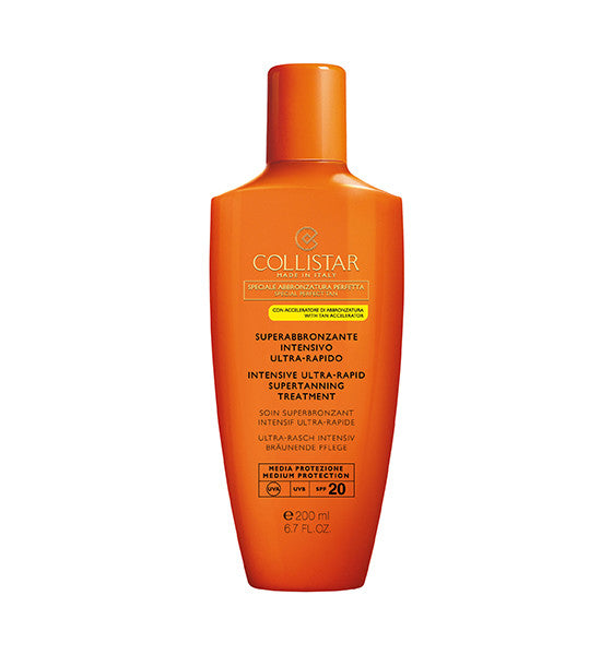 COLLISTAR SUPERABBRONZANTE INTENSIVO U.RAPIDO SPF20 200ML - Tre Pi Profumerie