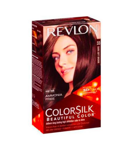 REVLON COLORSILK TINTA CAPELLI 33 DARK SIFT BROWN - Tre Pi Profumerie