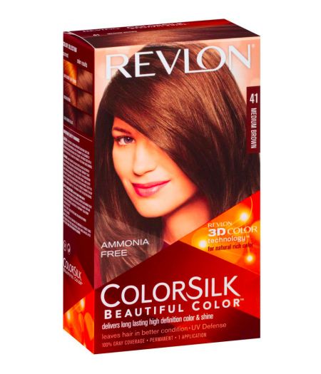 REVLON COLORSILK TINTA CAPELLI 41 MEDIUM BROWN - Tre Pi Profumerie