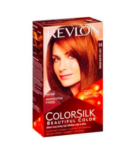 REVLON COLORSILK TINTA CAPELLI 54 LIGHT GOLDEN BROWN - Tre Pi Profumerie
