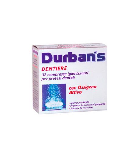 DURBANS COMPRESSE IGIENIZX DENTIFRICIO 32 - Tre Pi Profumerie
