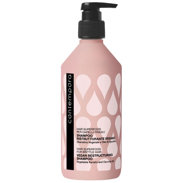 CONTEMPORA SHAMPOO RISTRUTTURANTE VEGANO 500 ML - Tre Pi Profumerie