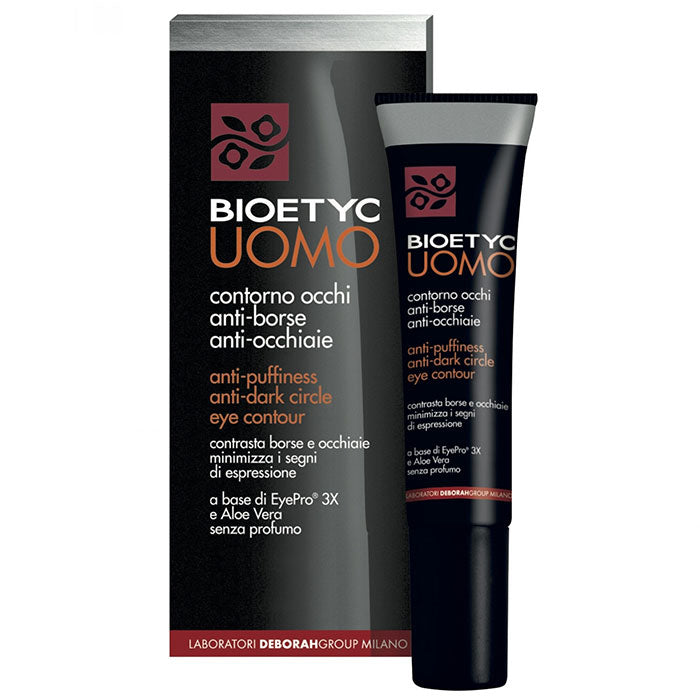 BIOETYC UOMO CONTORNO OCCHI ANTI-BORSE ANTI-OCCHIAIE 15 ML - Tre Pi Profumerie