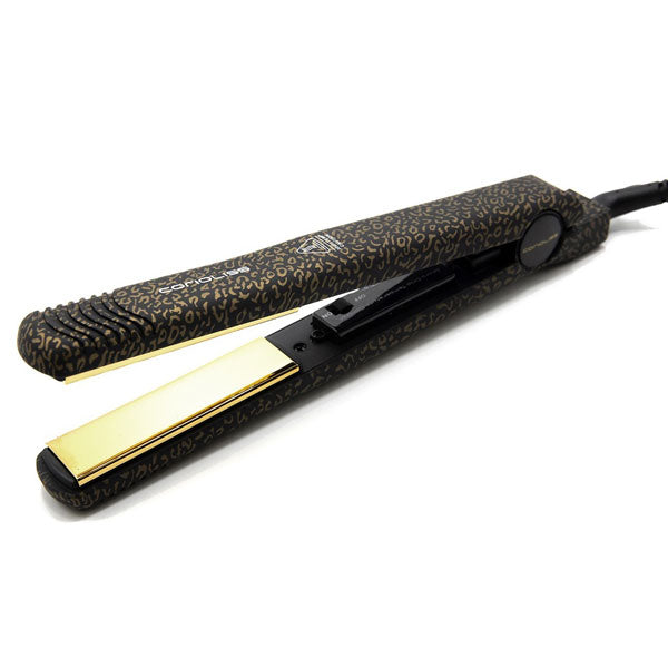 CORIOLISS C-STYLE PIASTRA CAPELLI SOFT TOUCH GOLD LEOPARD - Tre Pi Profumerie