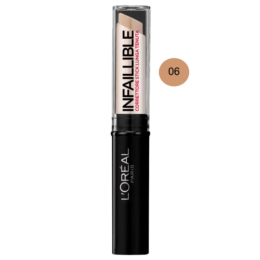 L'OREAL CORRETTORE INFAILLIBILE AMBRE 06 - Tre Pi Profumerie