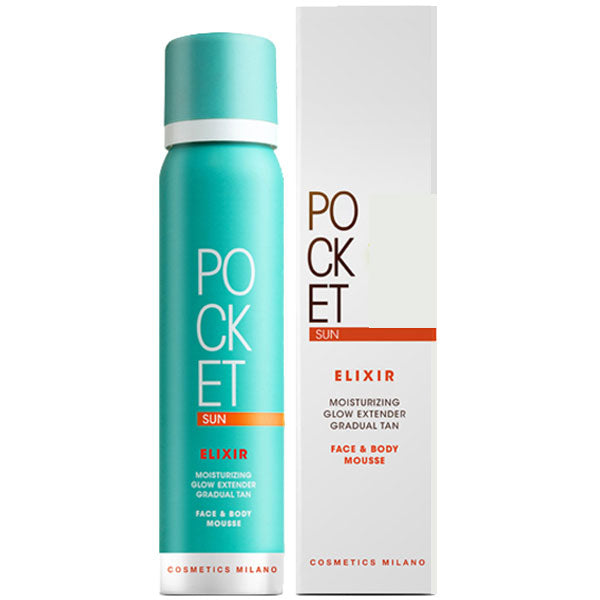 COSMETICS MILANO POCKETSUN ELIXIR FACE E BODY MOUSSE 100 ML - Tre Pi Profumerie