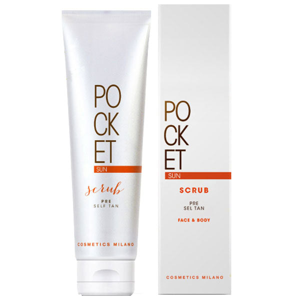 COSMETICS MILANO POCKETSUN SCRUB PRE SELF TAN 150 ML - Tre Pi Profumerie