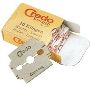 CREDO SOLINGEN RICAMBIOLAME 10 PZ - Tre Pi Profumerie