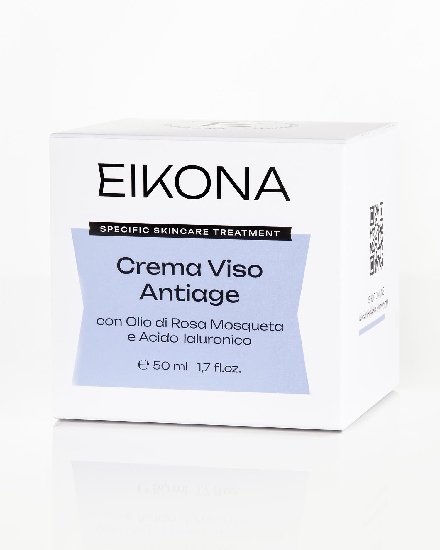 EIKONA CREMA VISO ANTIAGE ACIDO IALURONICO ROSA MASQUETA 50 ML - Tre Pi Profumerie