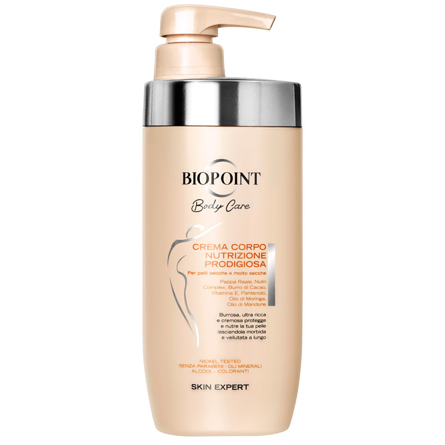 BIOPOINT BODY CARE CREMA CORPO NUTRIZIONE PRODIGIOSA 500 ML - Tre Pi Profumerie