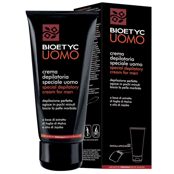 BIOETYC UOMO CREMA DEPILATORIA SPECIALE UOMO 200 ML - Tre Pi Profumerie