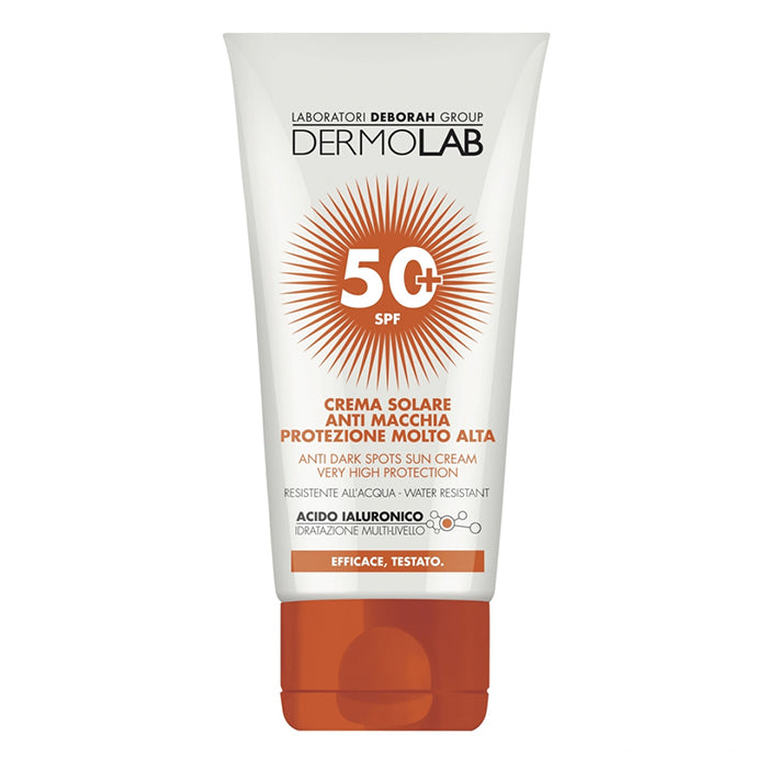 DERMOLAB CREMA SOLARE ANTI-MACCHIA VISO E COLLO SPF50 50 ML - Tre Pi Profumerie