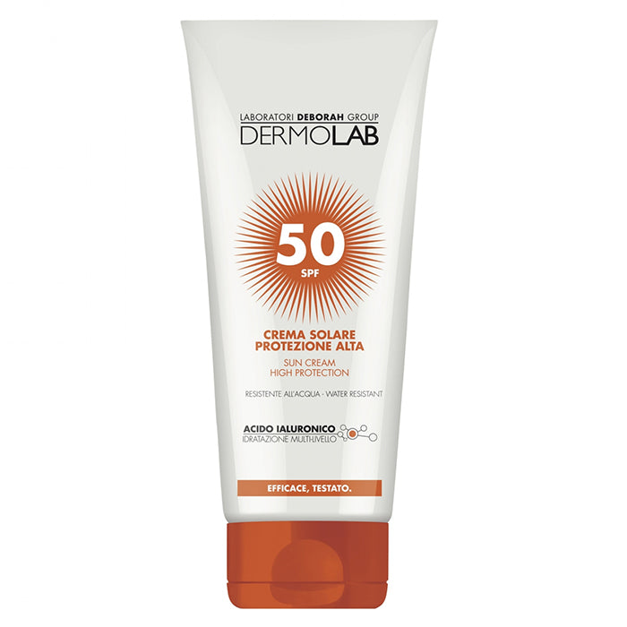 DERMOLAB CREMA SOLARE PROTEZIONE ALTA SPF 50 200 ML - Tre Pi Profumerie