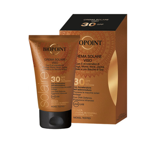 BIOPOINT SOLAIRE CREMA SOLARE VISO 30 SPF 50 ML - Tre Pi Profumerie